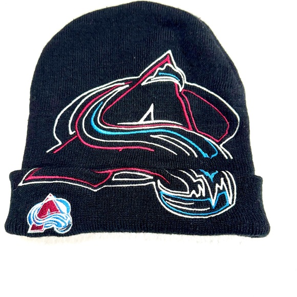 Disney Mickey Mouse Colorful Travel Mug and Black Hat Colorado Avalanche Beanie - Picture 3 of 10